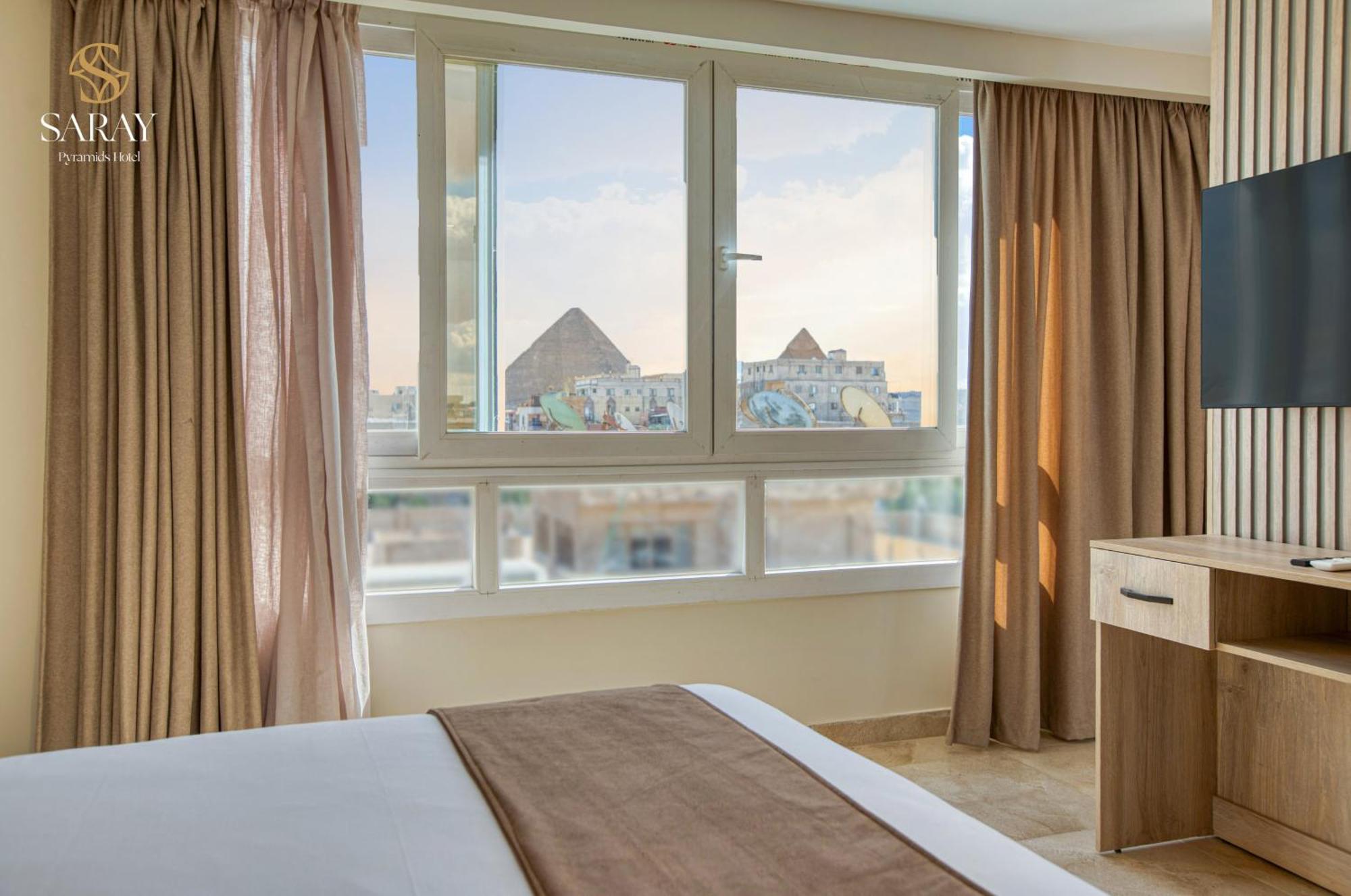 Saray Pyramids & Museum View Hotel Kafret el-Gabal Extérieur photo