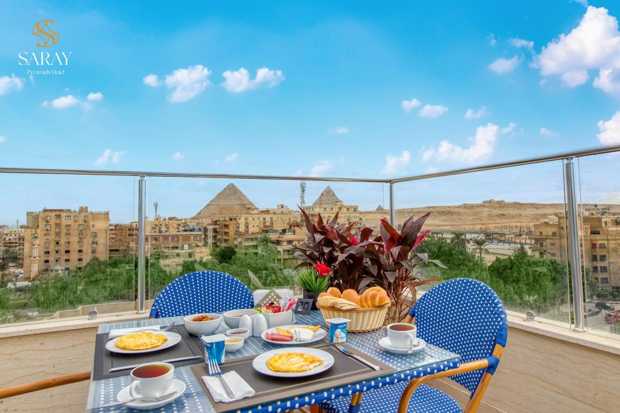 Saray Pyramids & Museum View Hotel Kafret el-Gabal Extérieur photo