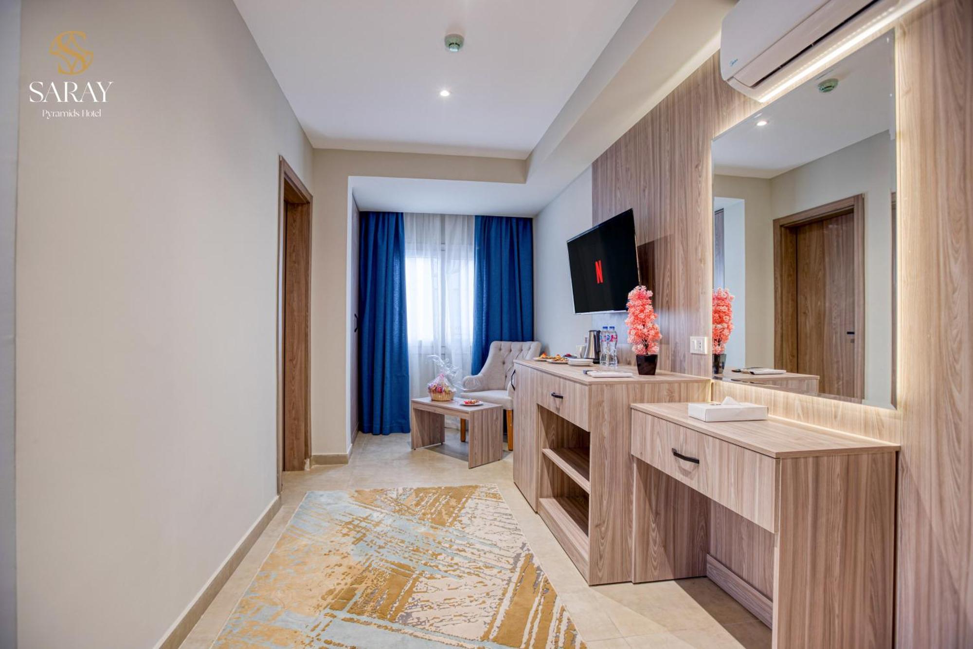 Saray Pyramids & Museum View Hotel Kafret el-Gabal Extérieur photo